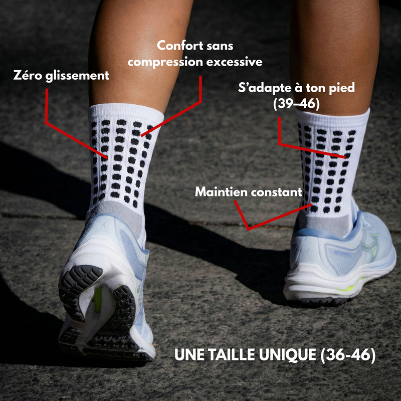 Une chaussette qui s’adapte à ton pied (39–46)